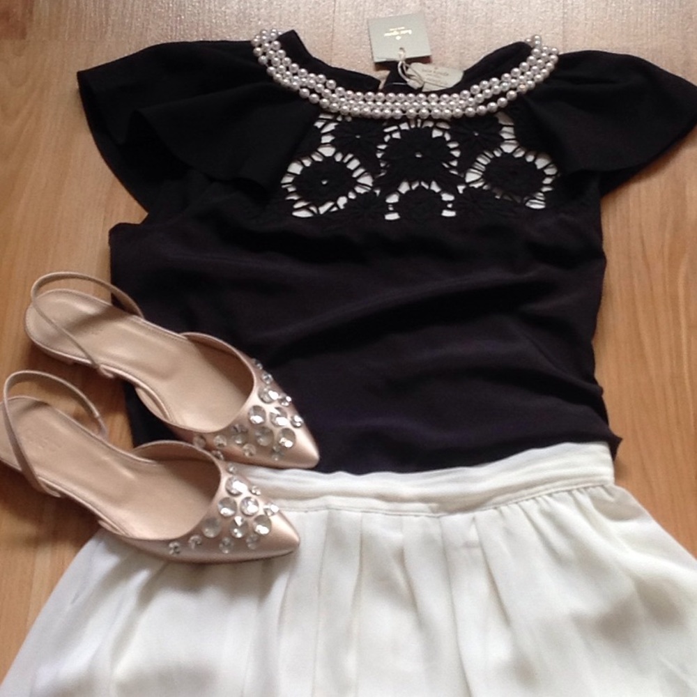 Kate Spade "Baja bound" top